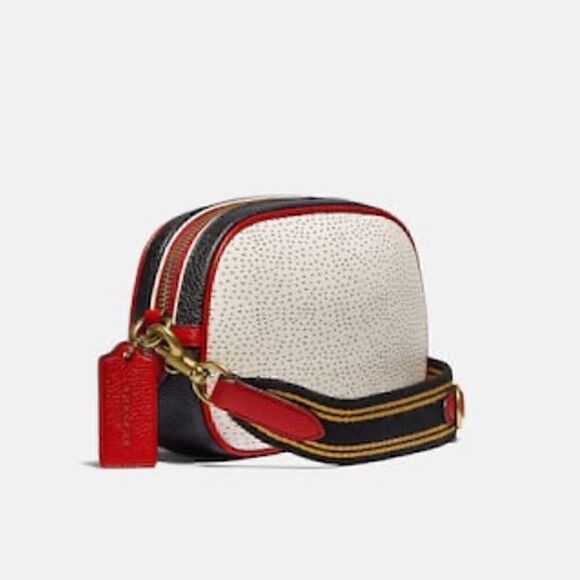 COACH Disney Mickey Mouse X Keith Haring Badge Camera Crossbody Collectors must - Picture 4 of 11